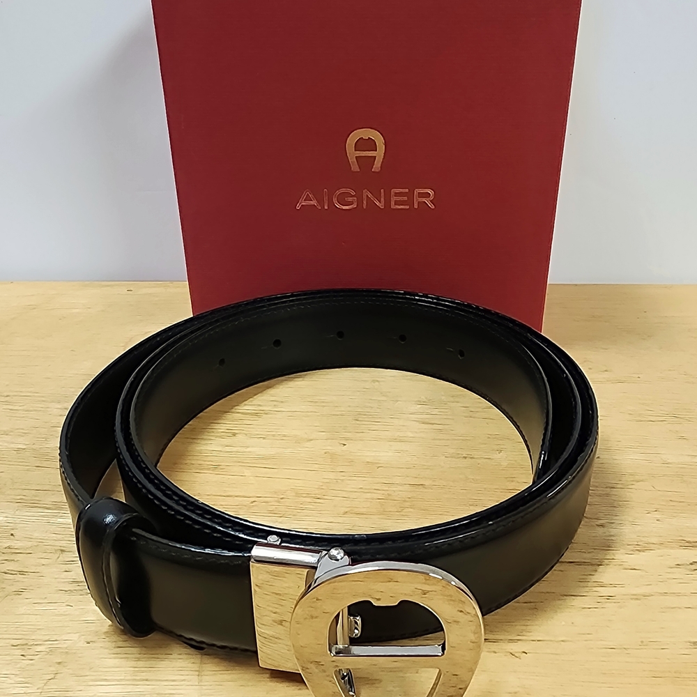 Black Leather Belt